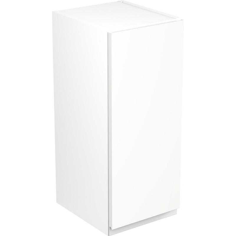 Kitchen Kit Ready Made J-Pull Kitchen Cabinet Wall Unit Ultra Matt White 300mm