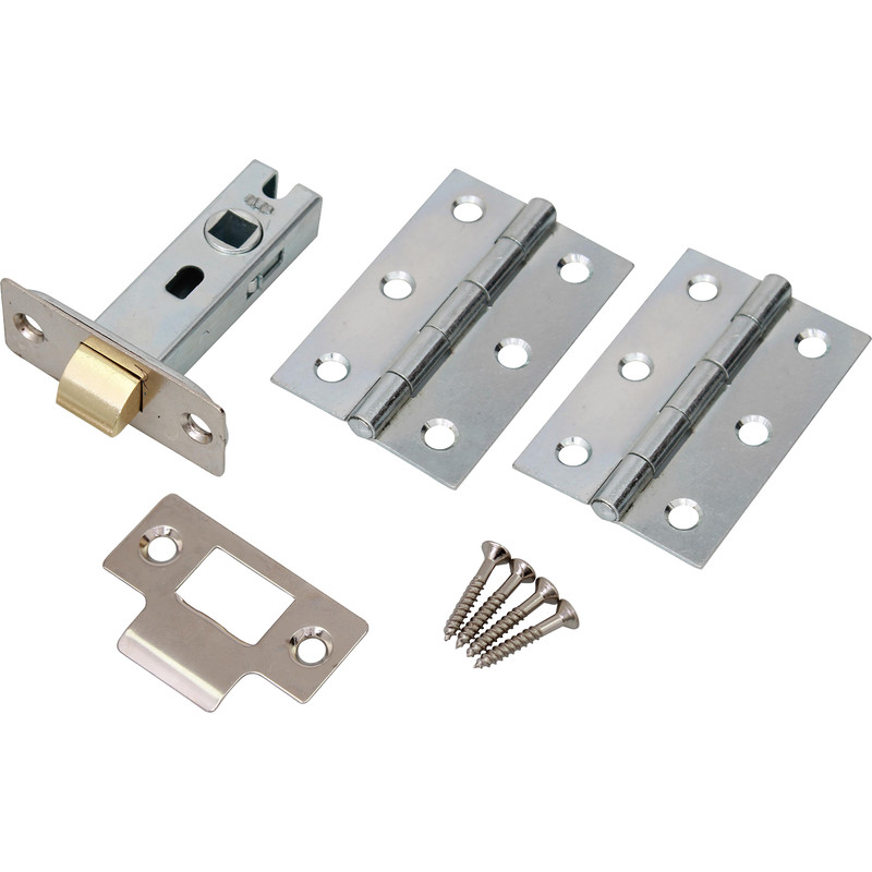 Latch Pack Bright Zinc Plated