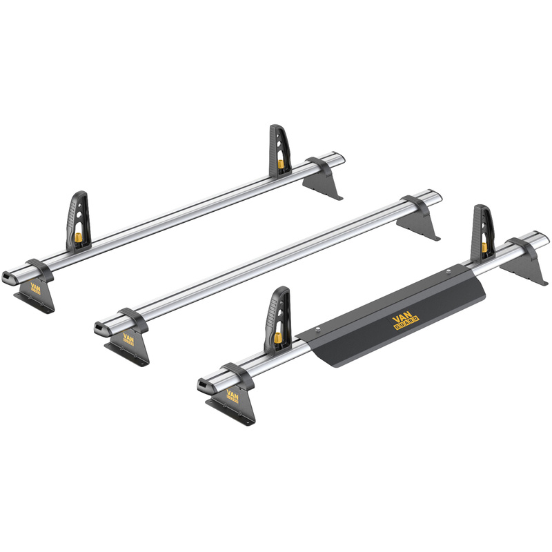 Van Guard VG315-3 Nissan NV300 x3 ULTI Van Roof Bars incl. wind deflector 2016-2021