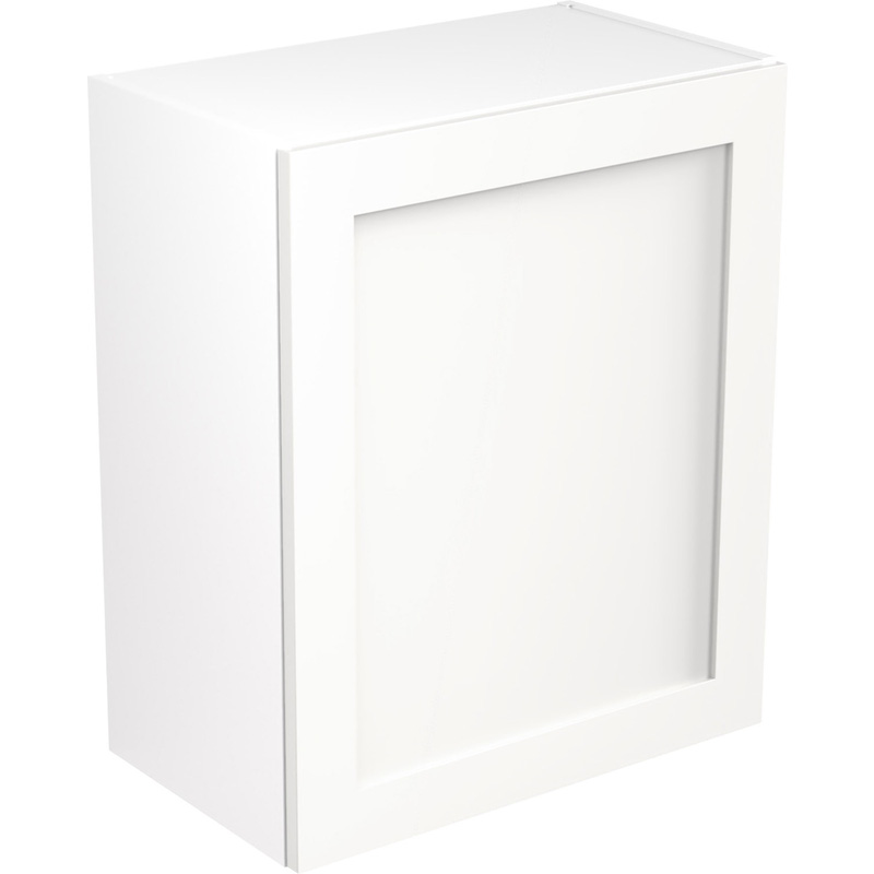 Kitchen Kit Ready Made Shaker Kitchen Cabinet Wall Unit Ultra Matt White 600mm