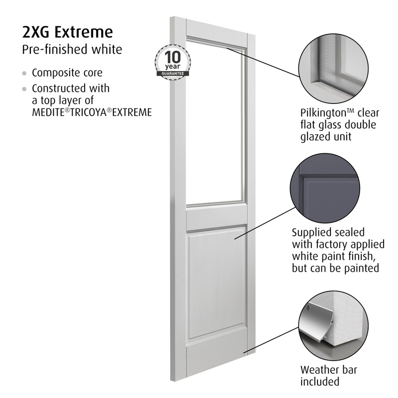 2XG Extreme External Door 44 x 1981 x 838mm