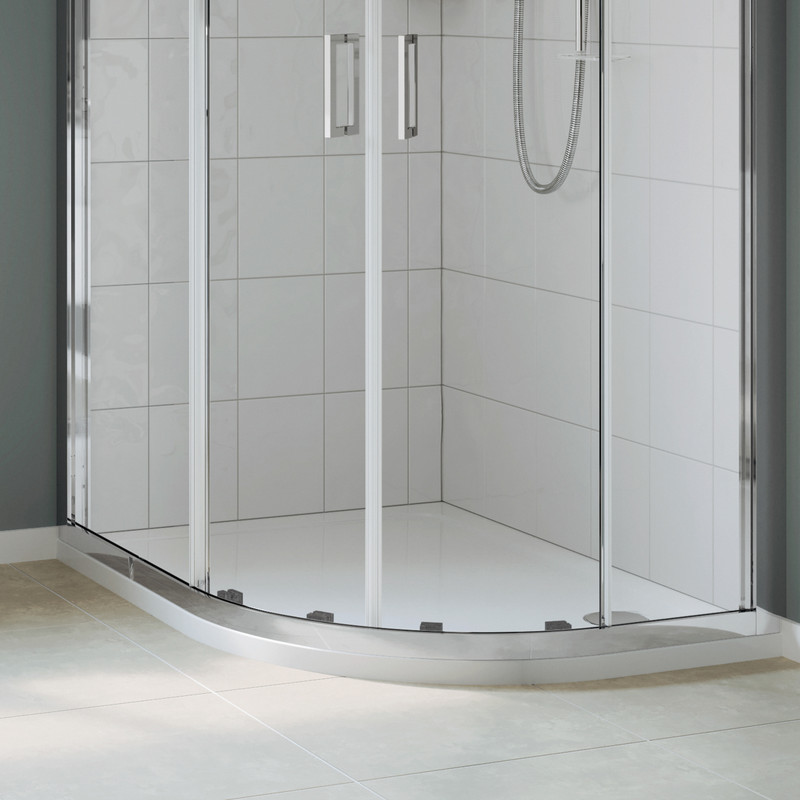 Mira Flight Low Quadrant Shower Tray 900 x 900mm