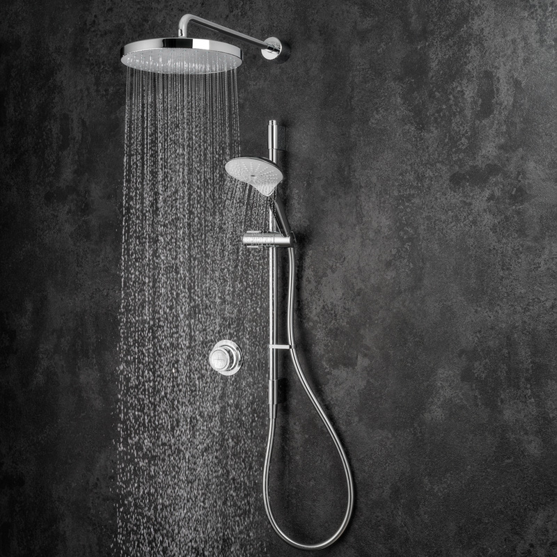 Mira Mode Dual Thermostatic Digital Mixer Shower Pumped Rear Fed