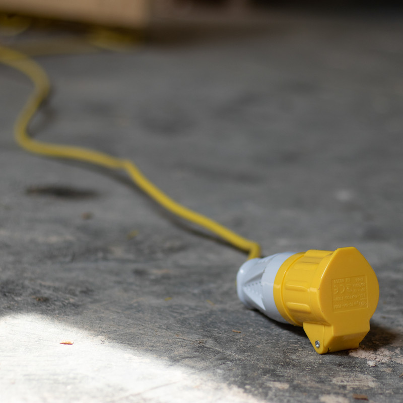 Masterplug 1 Gang 16A Extension Lead 15m 110V