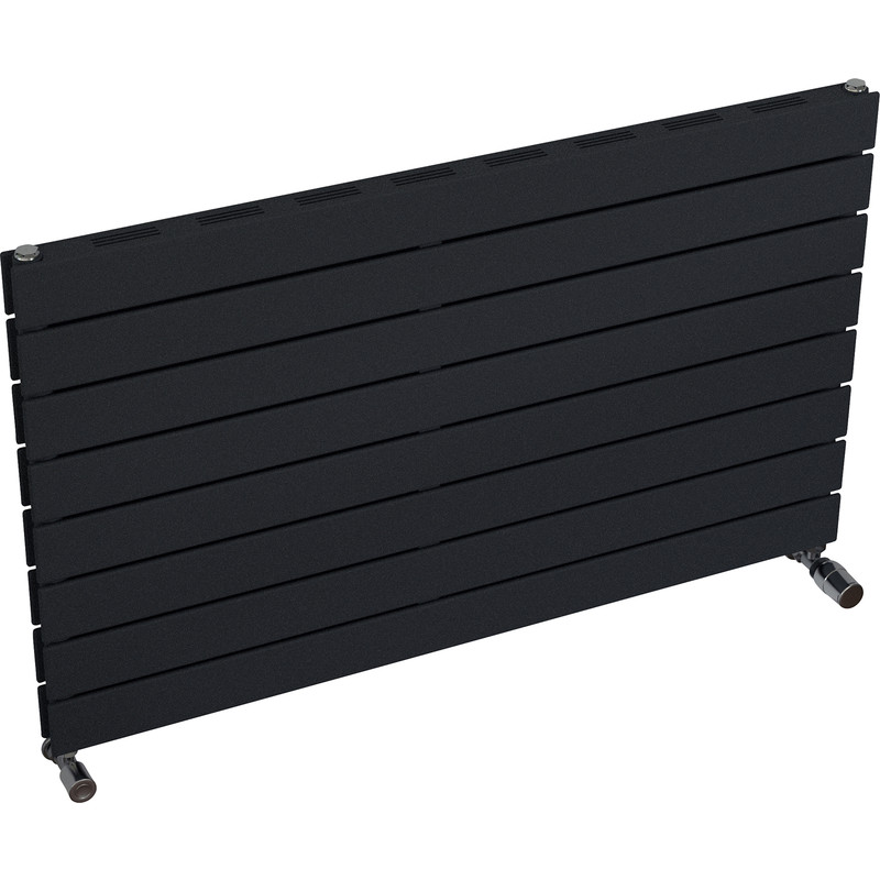Ximax Oxford Slim Duo Horizontal Designer Radiator 595 x 1000mm 3130Btu Anthracite