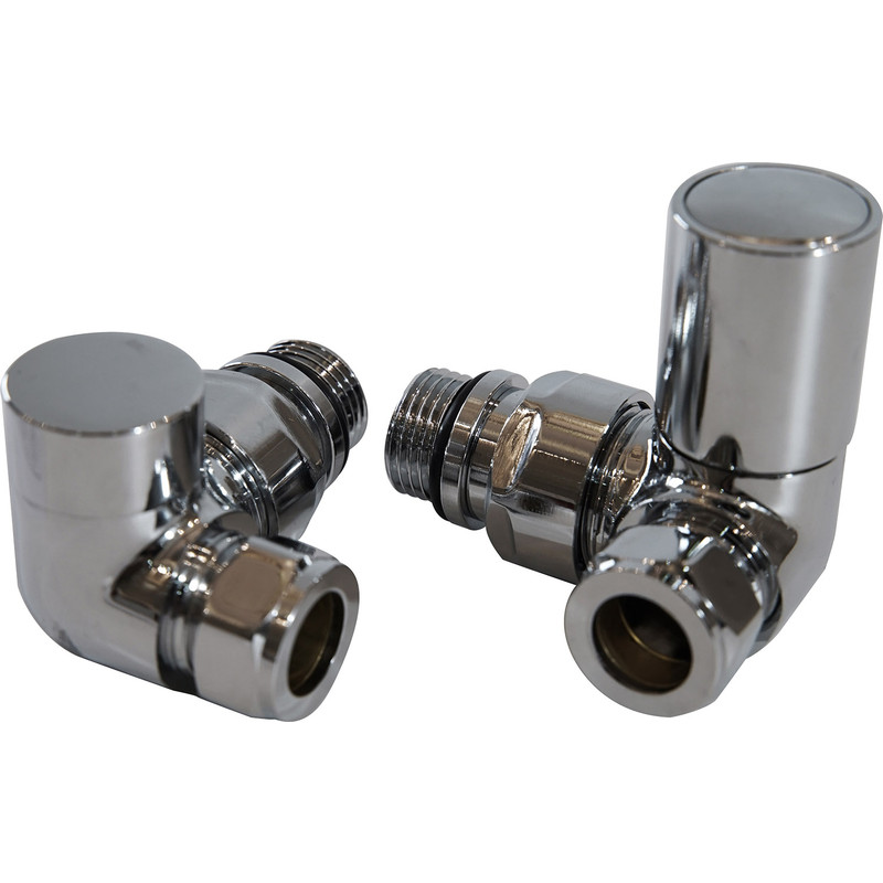 Made4Trade Corner Radiator Valve Angled