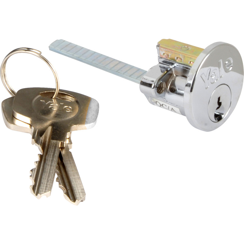 Yale Nightlatch Replacement Cylinder Chrome