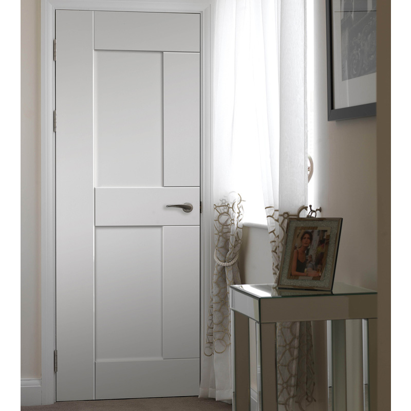 Eccentro White Internal Door FD30 44 x 1981 x 762mm