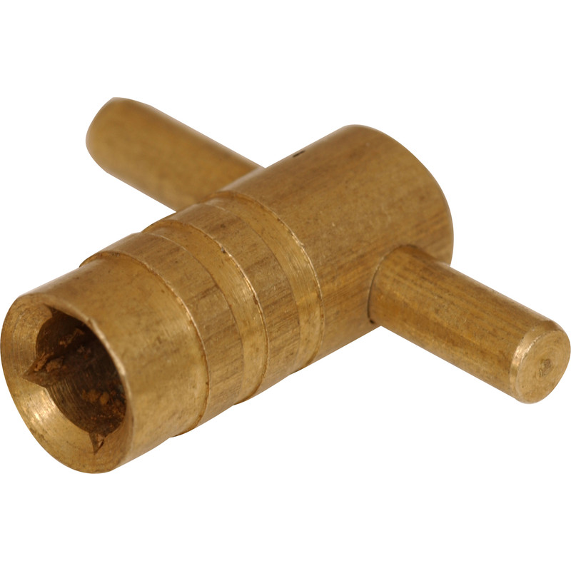 Brass Radiator Key