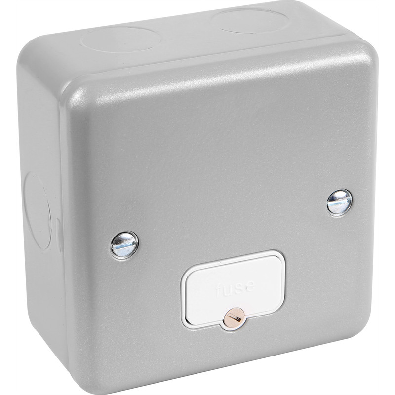 MK Metal Clad 13A DP Unswitched Connection Unit