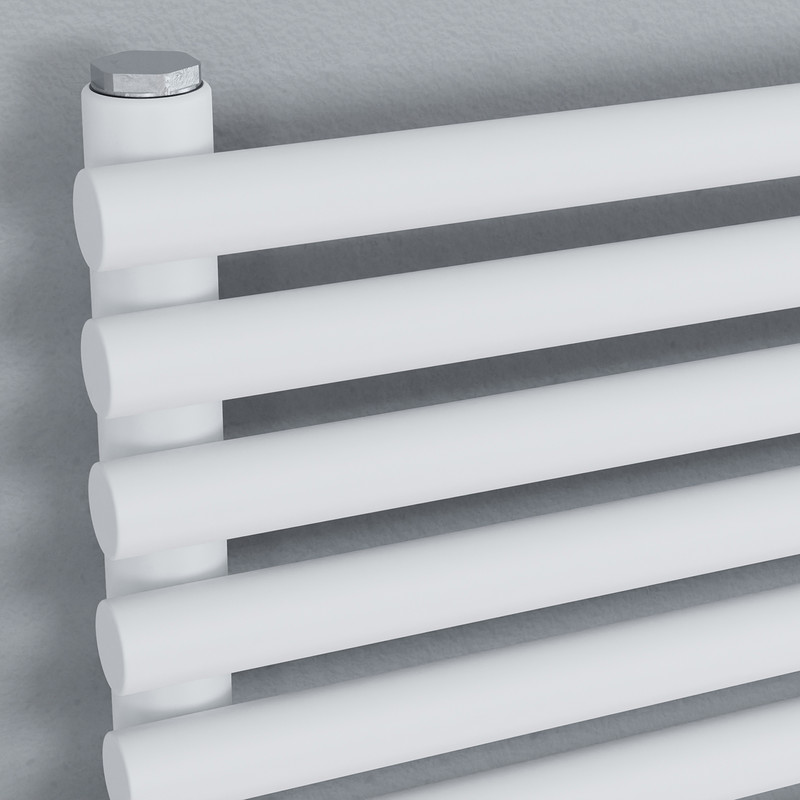 Ximax Kingston Horizontal Designer Radiator 610 x 1000mm 2348Btu White