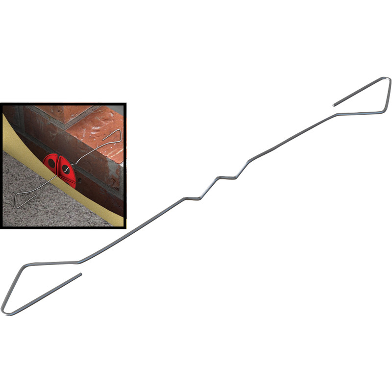 Stainless Steel Type 4 Cavity Wall Tie 200mm. 50-75mm