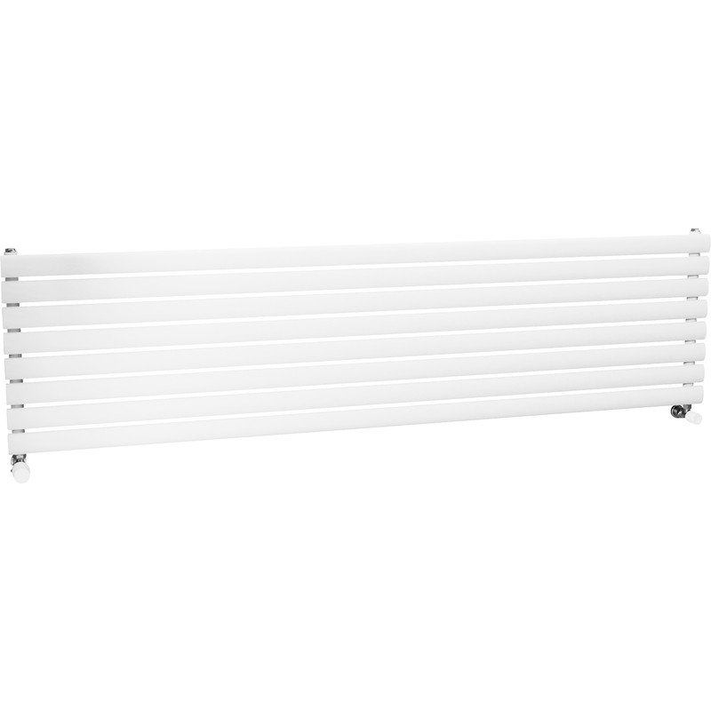 Ximax Bristol Single Horizontal Designer Radiator 468 x 1800mm 3133Btu White