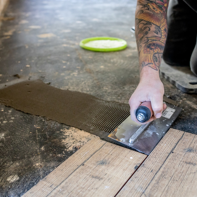 Marshalltown Notched Mastic Trowel 11" x 4 1/2"