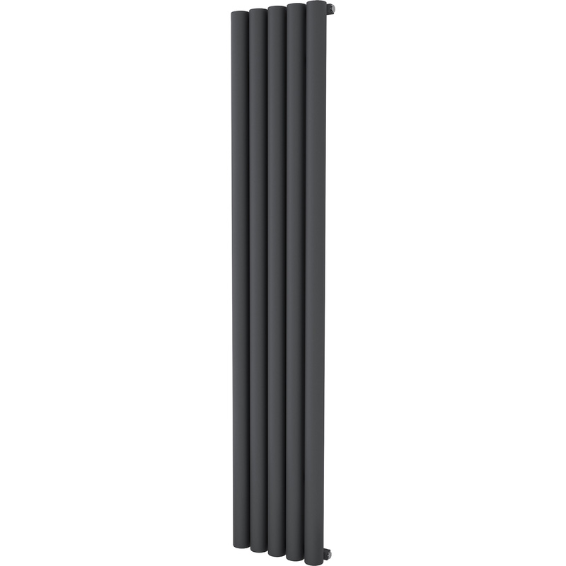 Ximax Amber Aluminium Designer Radiator 1800 x 345mm  3205Btu Anthracite