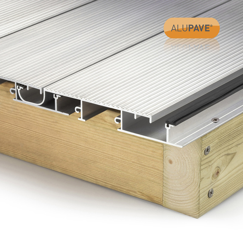 Alupave Fireproof Full-Seal Flat Roof & Decking Board Mill 6m