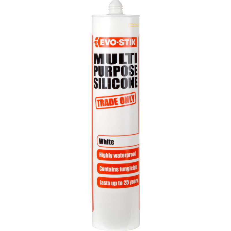 Evo-Stik Trade Multi Purpose Silicone 280ml White
