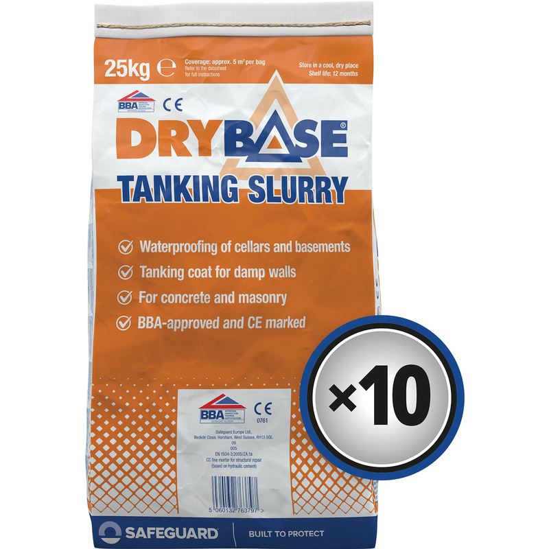 Drybase BBA Tanking Slurry 25kg Grey
