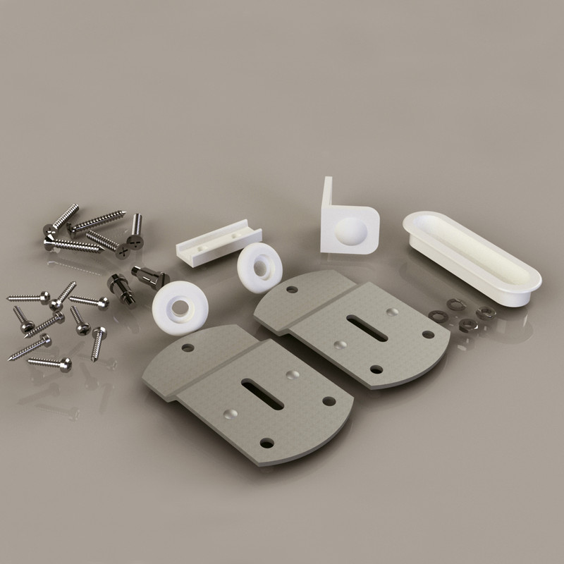 Wardrobe Door Gear 1828mm