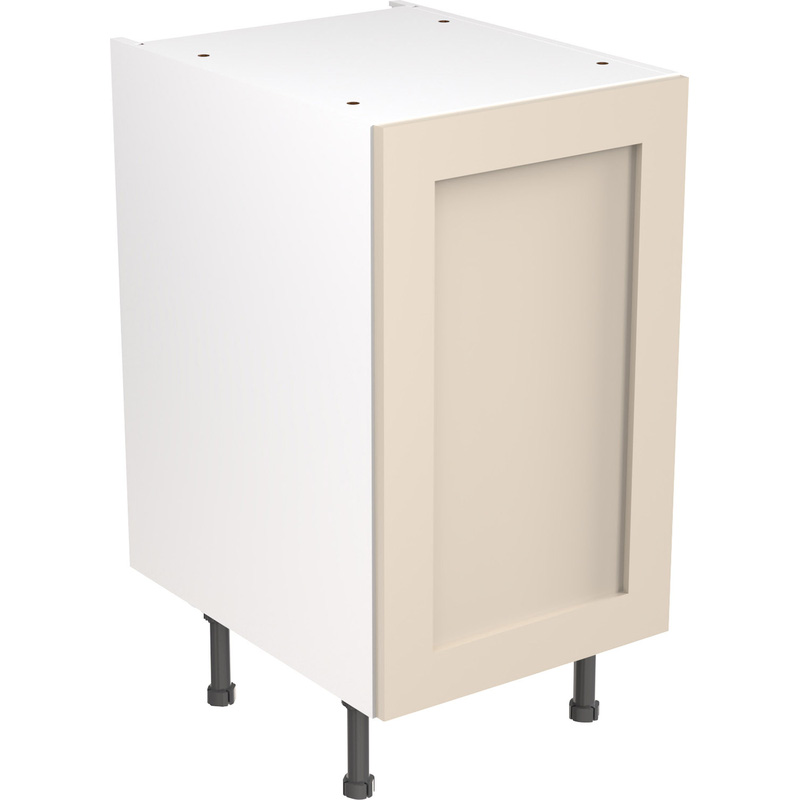 Kitchen Kit Ready Made Shaker Kitchen Cabinet Base Unit Ultra Matt Cashmere 450mm