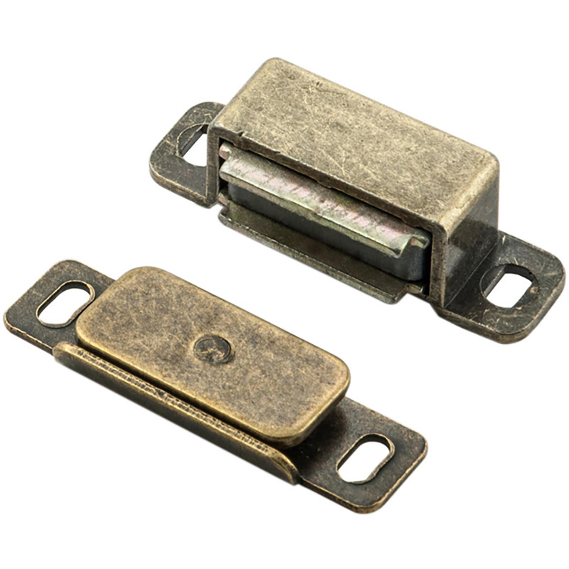 Steel Magnetic Catch Florentine Bronze