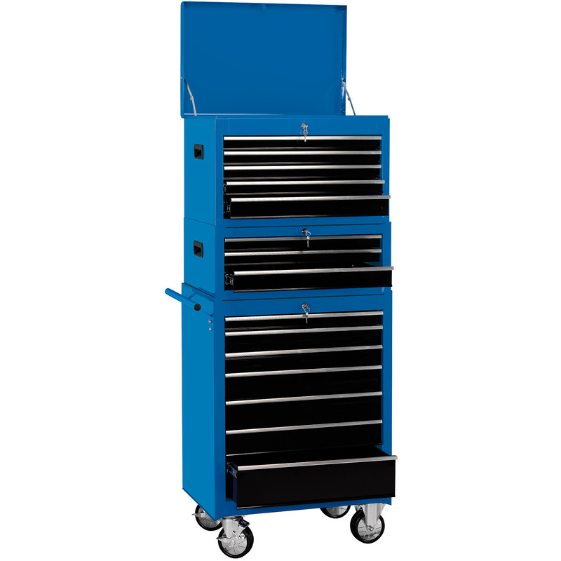 Draper Combination Roller Cabinet and Tool Chest 26" 15 drawer