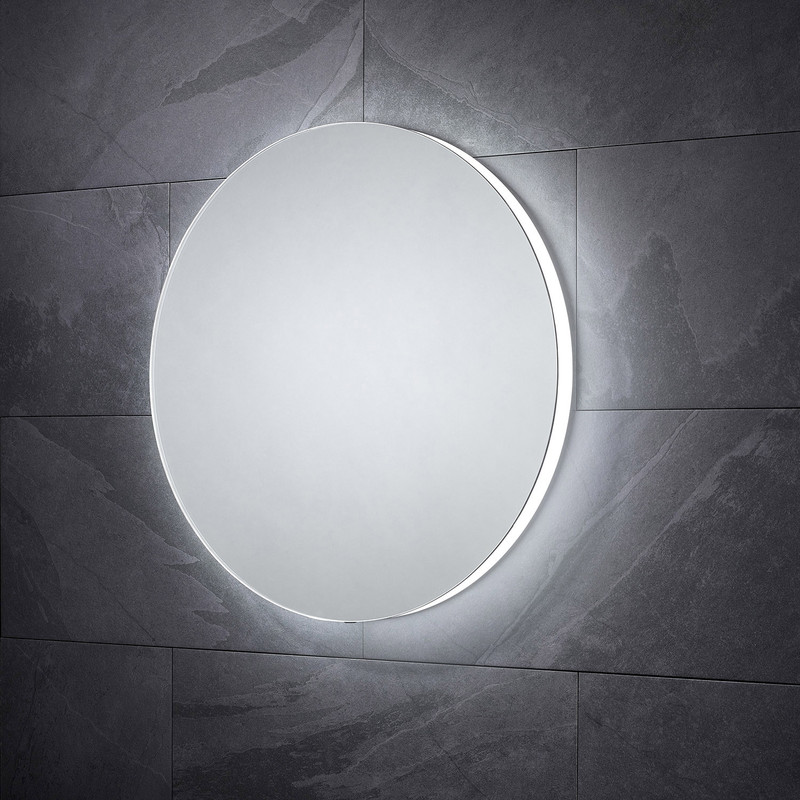 Sensio Luna Round LED Bathroom Mirror Cool White 600mm