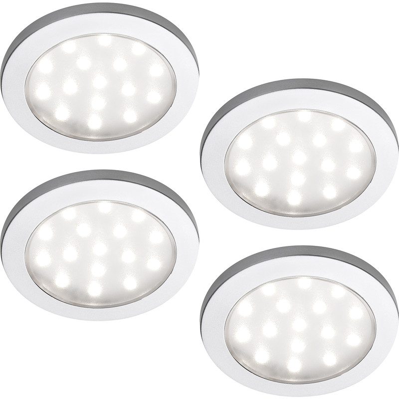 Sensio Pinto LED Round Under Cabinet Light Kit 24V Cool White