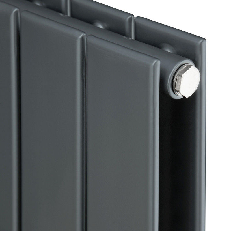Ximax Oxford Duo Designer Radiator 1800 x 295mm 3003Btu Anthracite