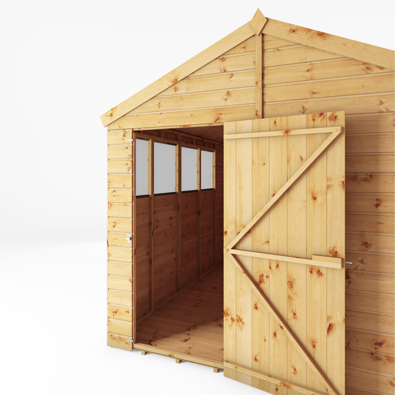 Mercia Shiplap Apex Shed 10' x 8'