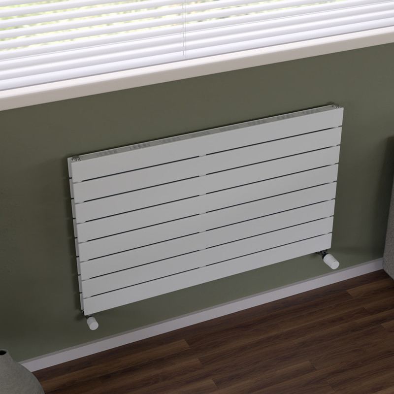Ximax Oxford Slim Duo Horizontal Designer Radiator 595 x 1000mm 3130Btu White