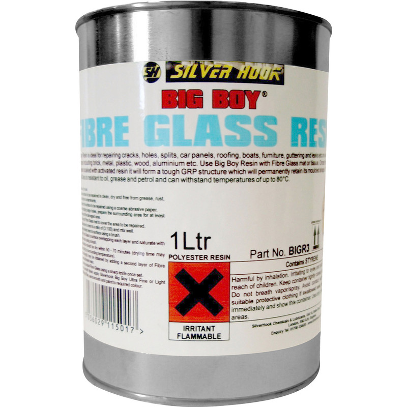 Big Boy Polyester Resin with Hardener 1L