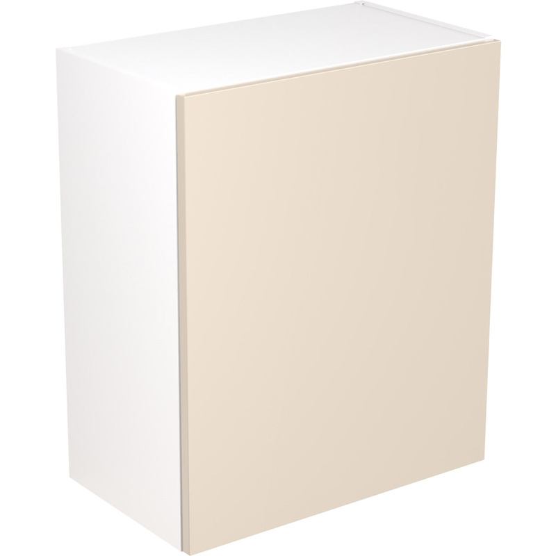 Kitchen Kit Ready Made Slab Kitchen Cabinet Wall Unit Ultra Matt Cashmere 600mm