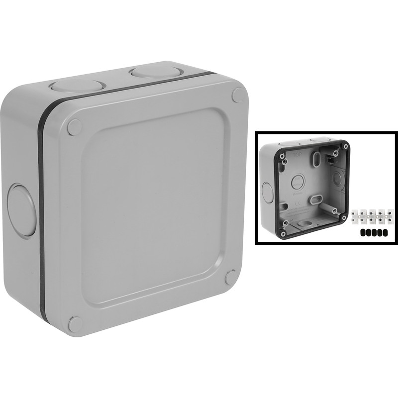 Wessex IP66 Junction Box 115 x 115 x 55mm