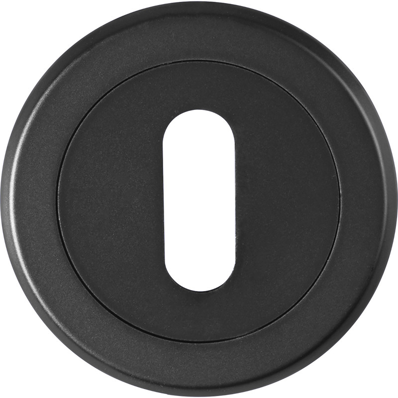 Serozzetta Escutcheon - Standard Profile Matt Black