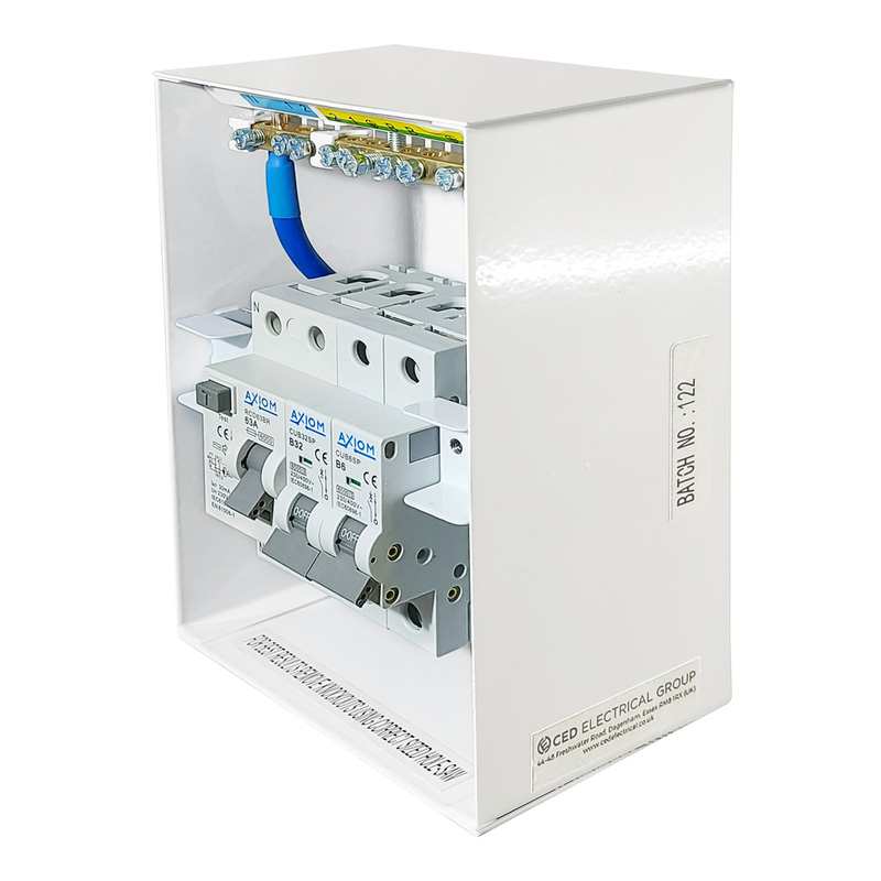 Axiom Garage Consumer Unit Type A 2 Way