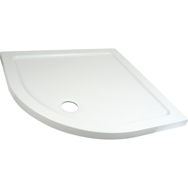 Resinlite Low Profile Quadrant Shower Tray 800 x 800mm