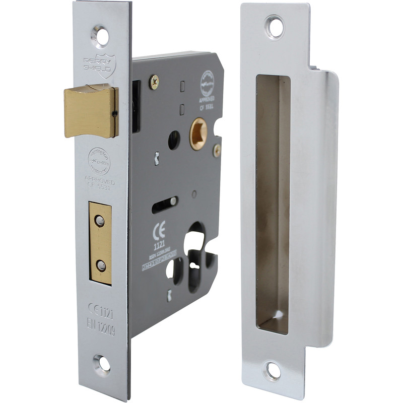 Euro Profile Sashlock 75mm Nickel Plate