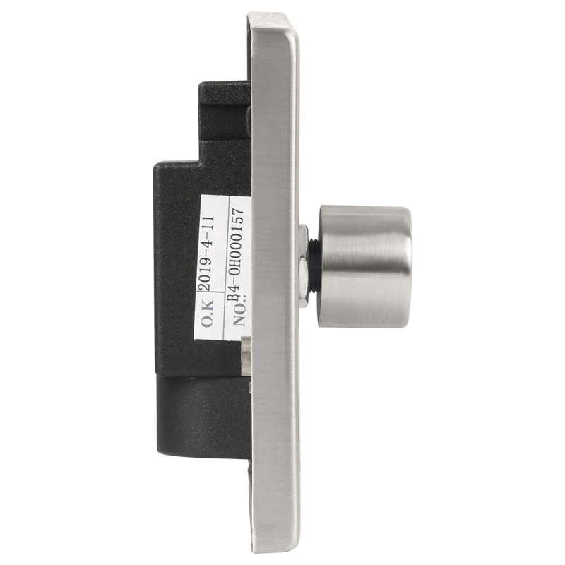 Click Deco Satin Chrome Dimmer Switch 1 Gang 2 Way 400W