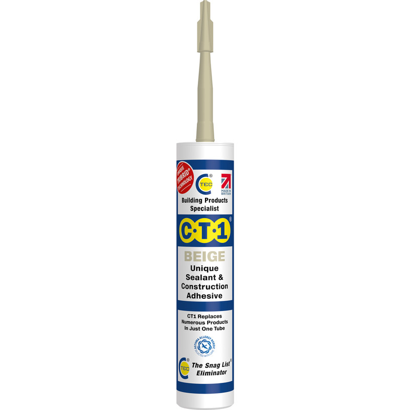 CT1 Adhesive & Sealant 290ml Beige