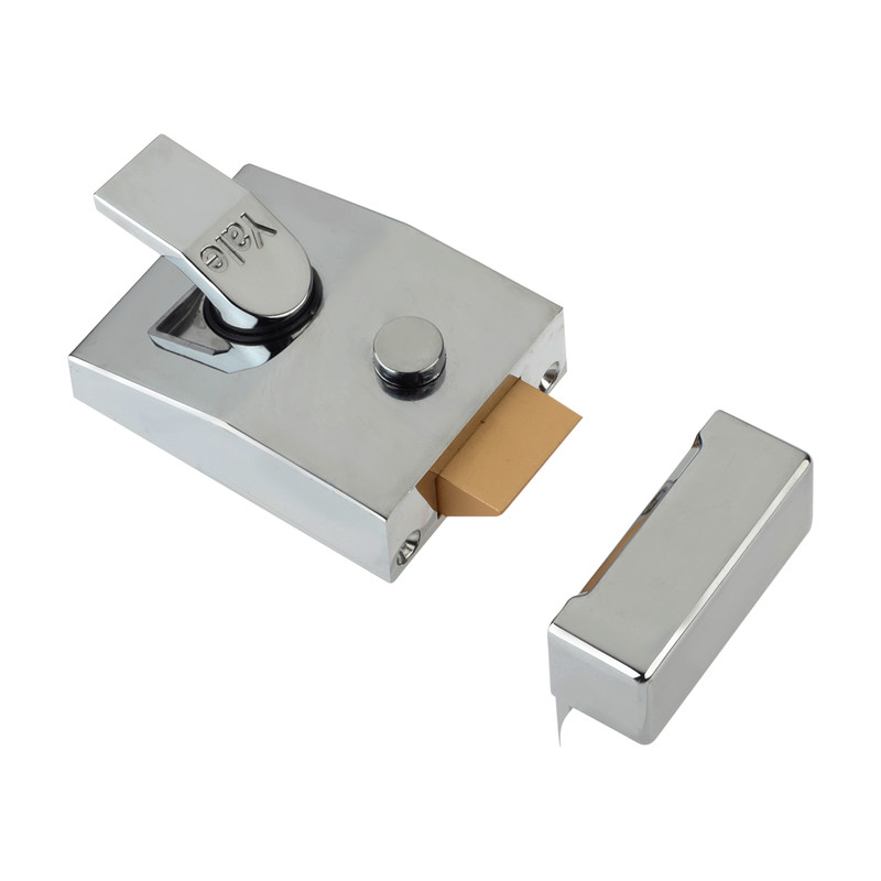 Yale Deadlocking Nightlatch Chrome Standard