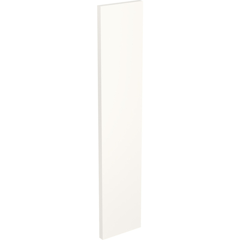Kitchen Kit Flatpack J-Pull Kitchen Cabinet Panel Super Gloss White Filler 715x146mm