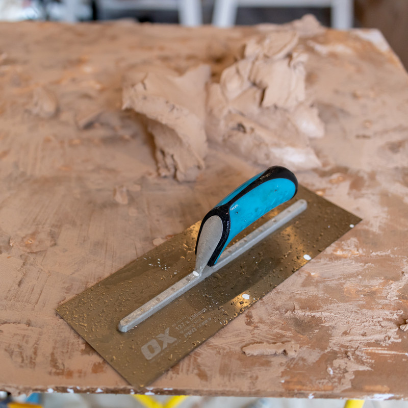 OX Pro Stainless Steel Plasterers Trowel 356mm