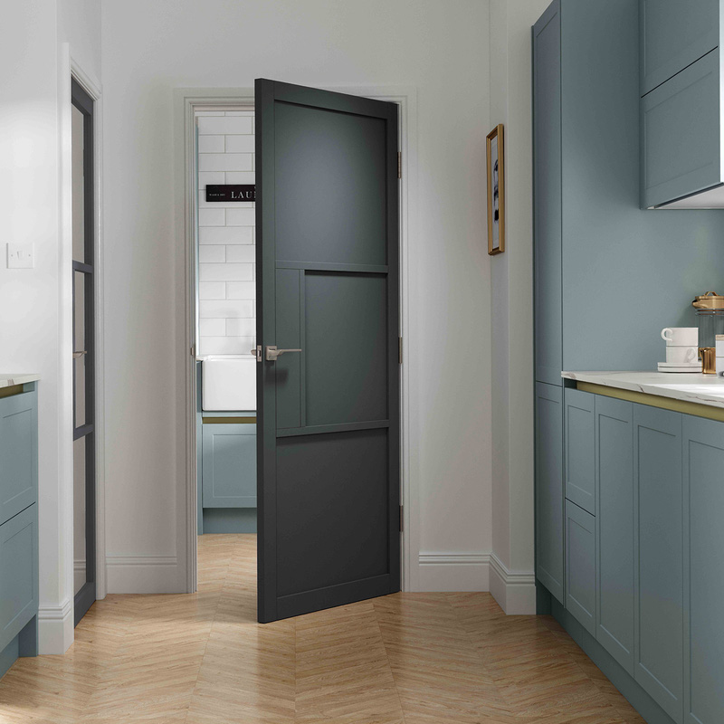 Cosmo Grey Internal Door 35 x 1981 x 762mm