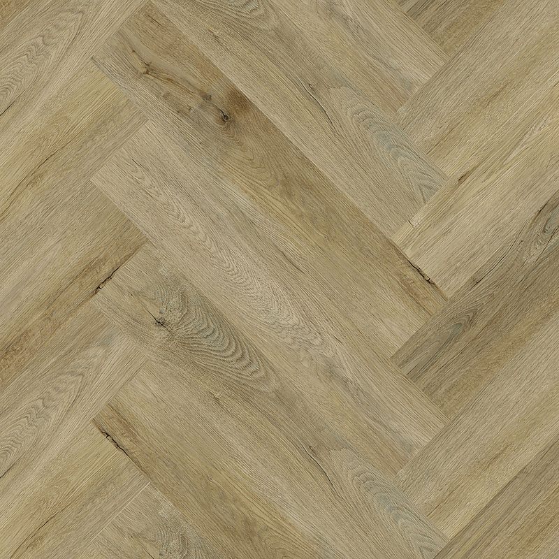 Kraus Rigid Core Luxury Vinyl Tiles Wistow Oak Herringbone 2.34m2