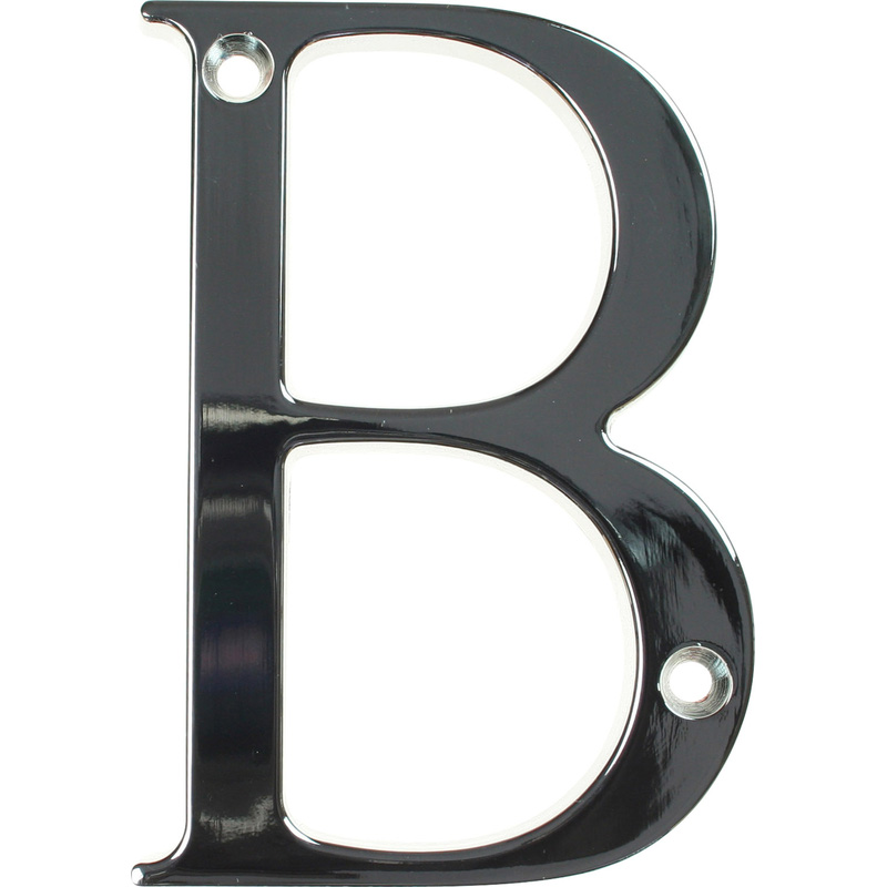 Fab & Fix Hardex Door Numeral Polished Chrome B