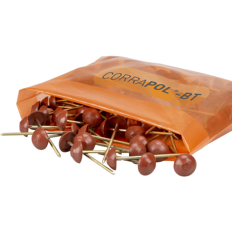 Corrapol-BT Corrugated Nail Fixings Red
