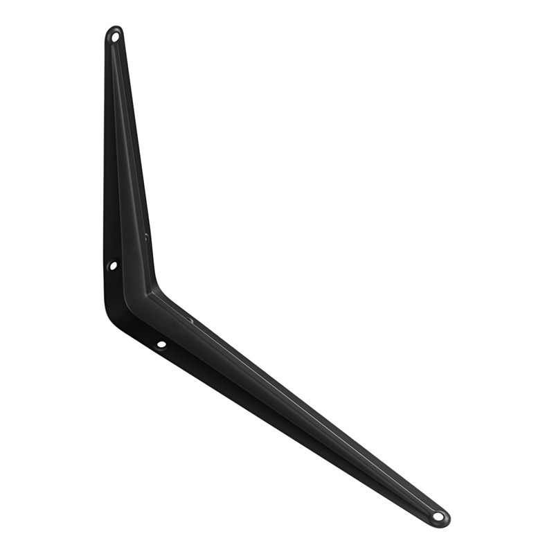Rothley London Shelf Bracket Matt Black 250 x 200mm