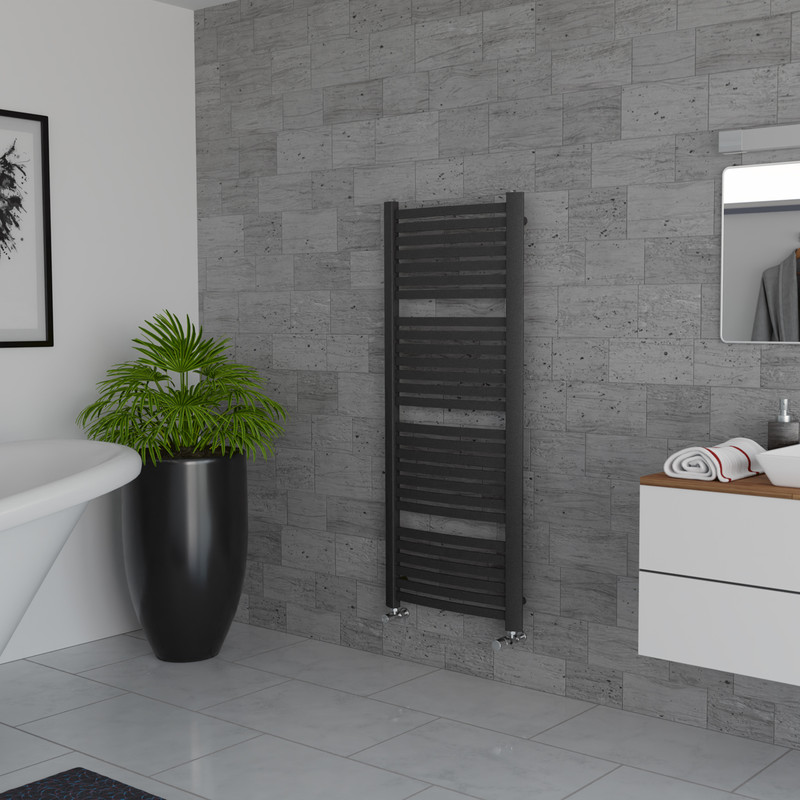 Ximax Windsor Designer Towel Radiator 1395 x 580mm 2341Btu Anthracite