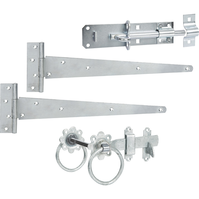 GateMate Side Gate Kit 450mm Galvanised